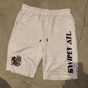 XL Textured Beige Top ATL Shorts